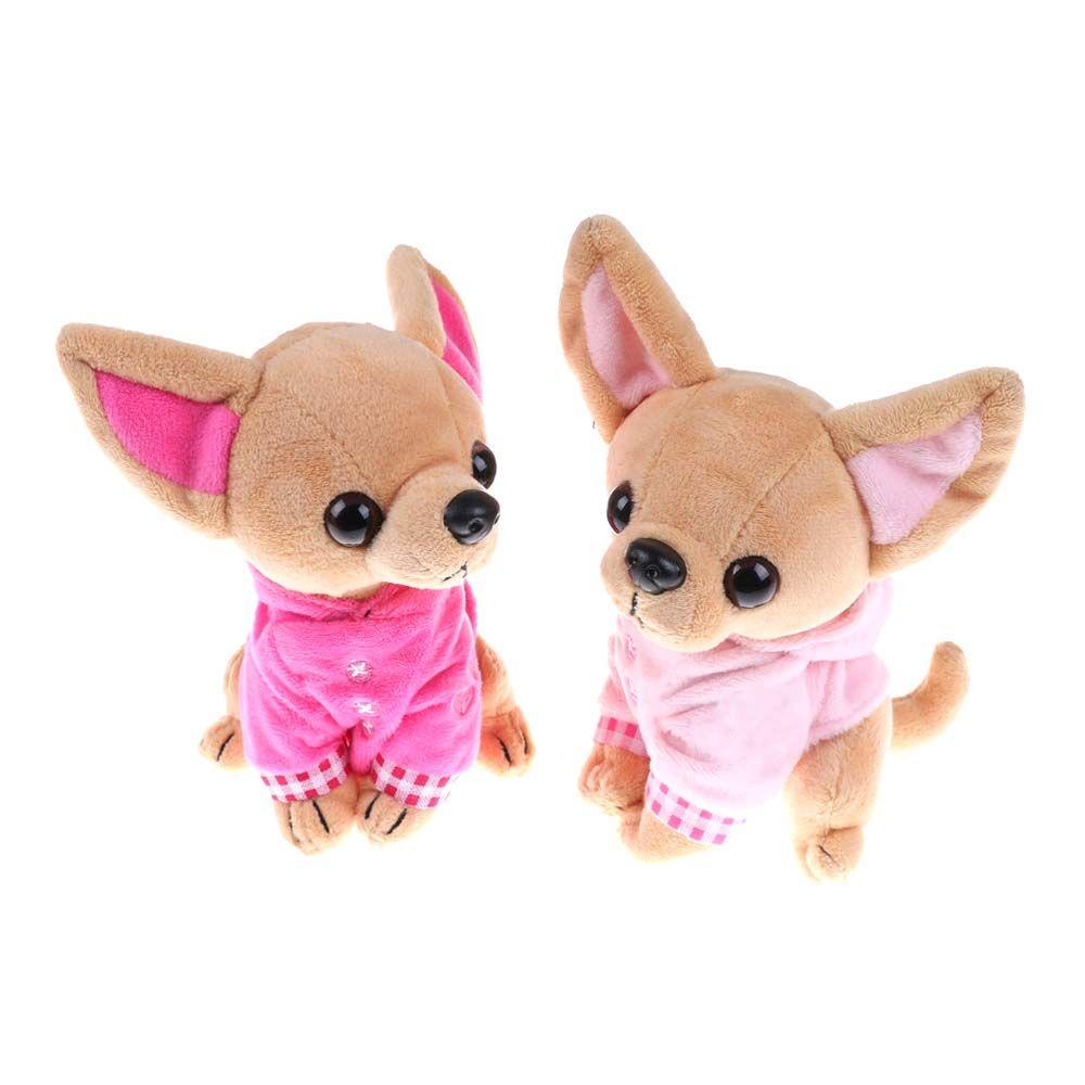 Chó Chihuahua Nhồi Bông Dễ Thương 17cm