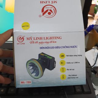 Đèn lặn, đèn đội đầu cao cấp. Ánh sáng vàng