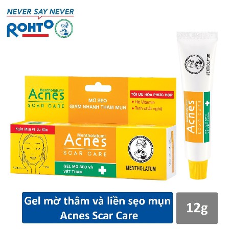 Gel mờ vết thâm và liền sẹo Acnes Scar Care 12g