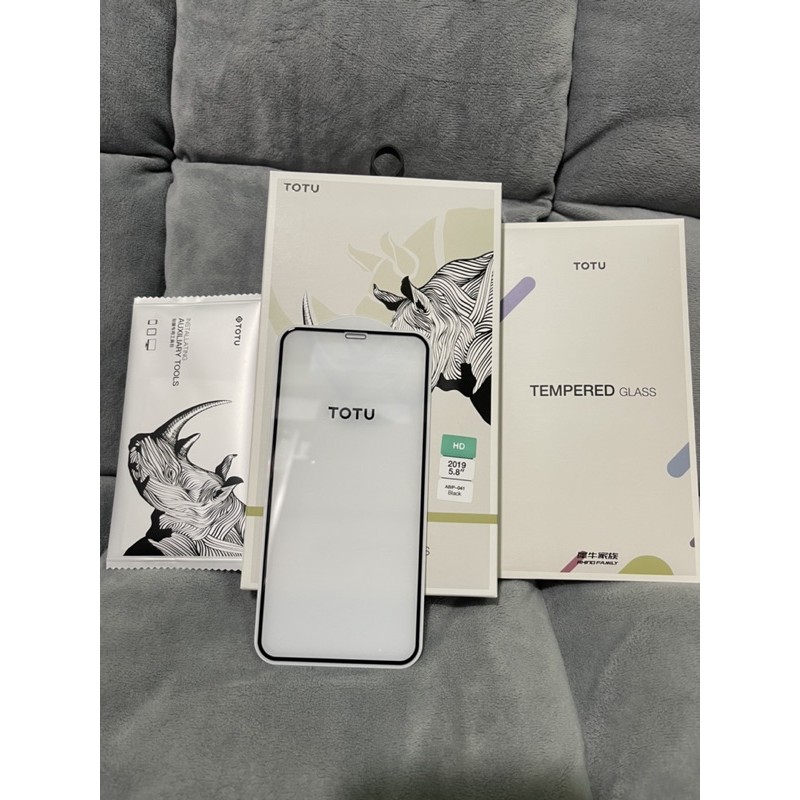 Kính Cường Lực  Chính Hãng TOTU Rhino Full Màn Cho iPhone 11pro / iphone x