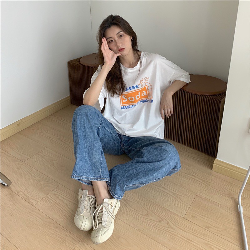 Áo thun tay lỡ Unisex NEKOSG, áo phông form rộng ATL22