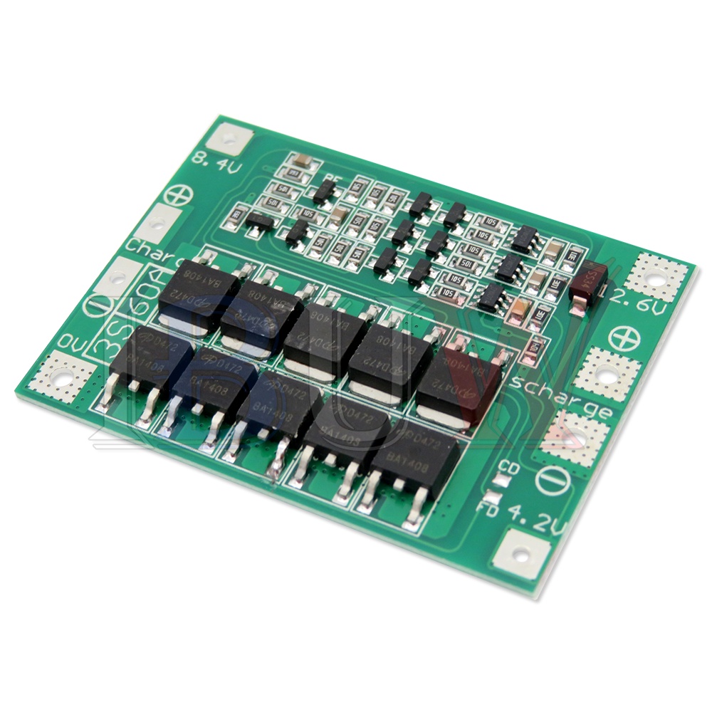 Bảng Mạch Sạc Pin Li-ion Lithium 3S 4S 20A 40A 60A 18650 BMS 11.1V 12.6V/14.8V 16.8V