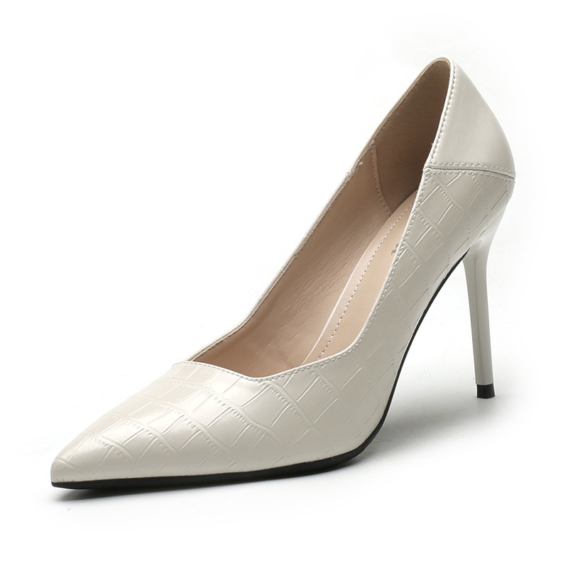 Giày cao gót Ielgy họa tiết vân đá phong cách Hàn Quốc