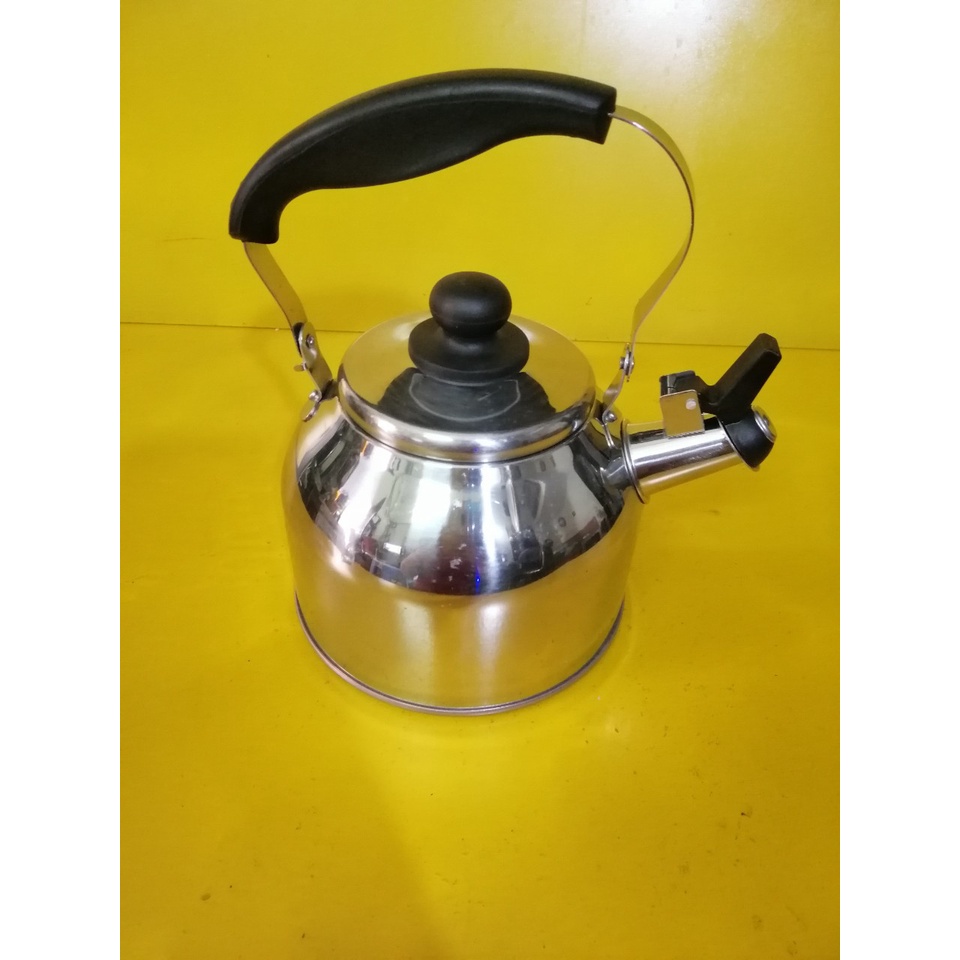 Ấm inox có còi hú nội địa Nhật (1.5L) (261), Dùng được bếp từ