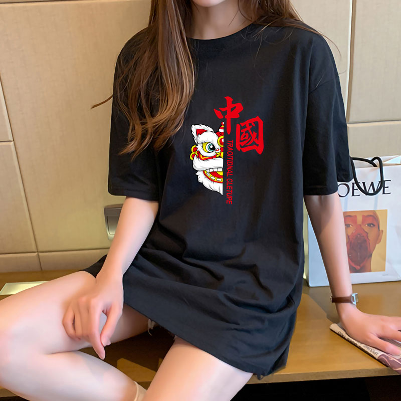 NRVP Áo Thun 100% Cotton Tay Ngắn Thời Trang Hàn Quốc Cho Nữ