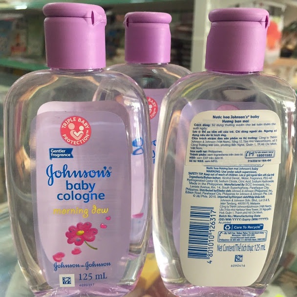 Nước hoa Johnson’s Baby Hương Ban Mai chai 125ml
