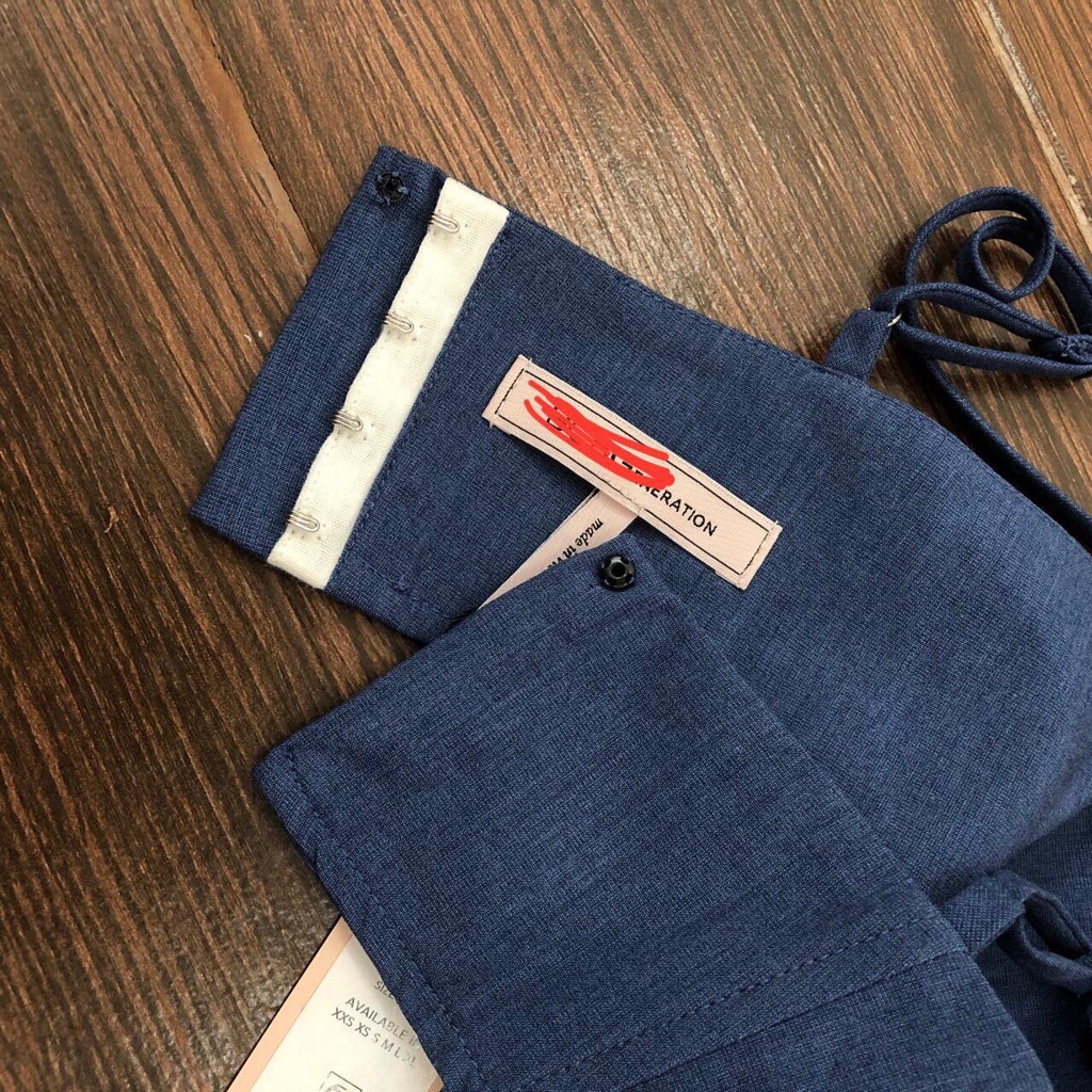 ❗️ LILAC - DƯ XỊN - GIÁ TỐT ❗️ - Jum BCBG Denim 2 Dây Khoét Lưng