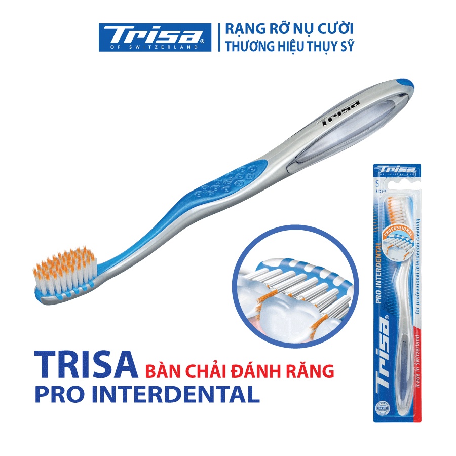 Bàn Chải Đánh Răng Trisa Pro Interdental