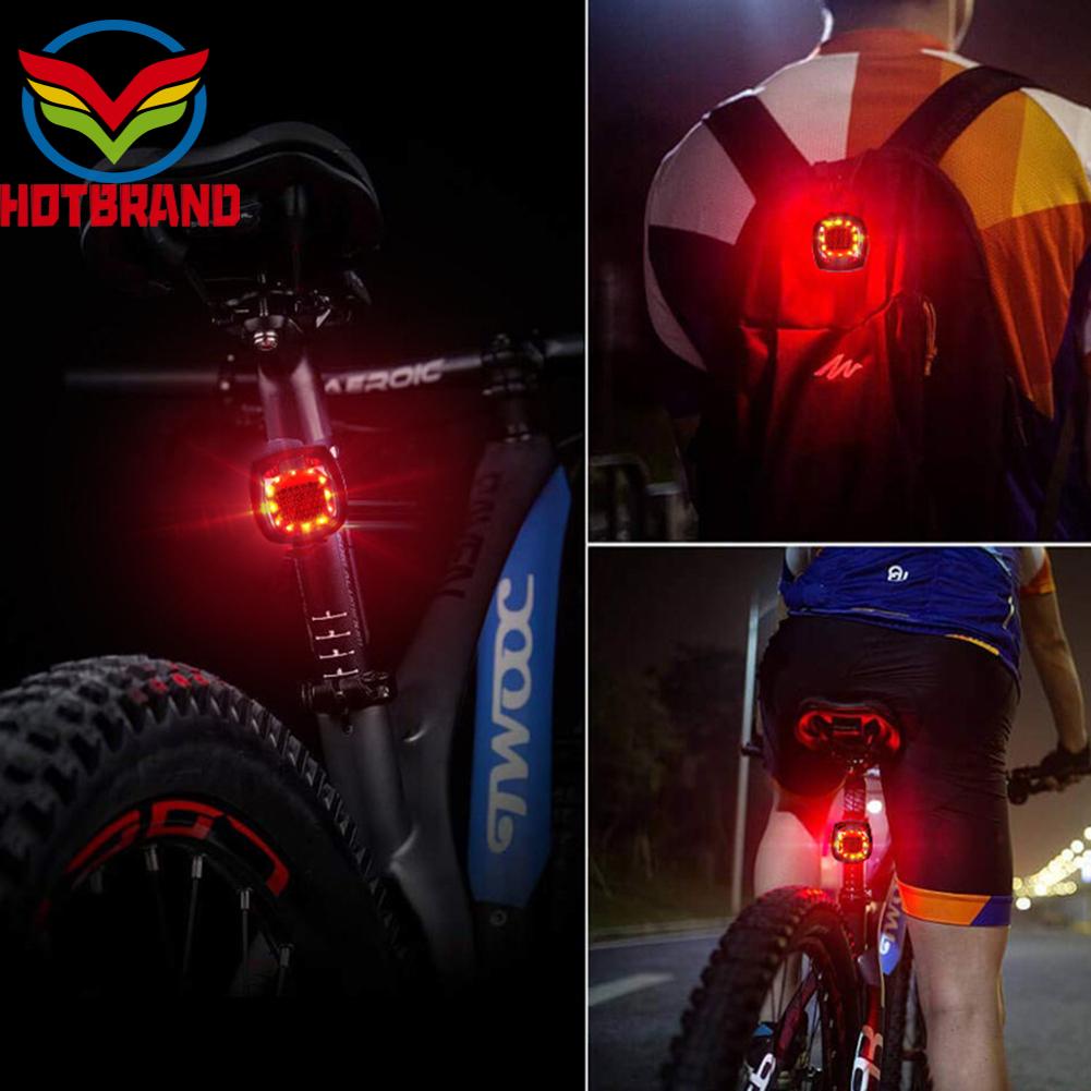 Đèn Led Gắn Yên Sau Xe Đạp Chống Nước Có Thể Sạc Lại