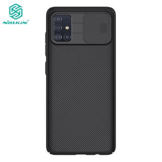 Nillkin Camshield Ống kính trượt Bảo vệ máy ảnh ốp lưng cho Samsung Galaxy A51 A71 A32 A52 A72 M51 ốp lưng
