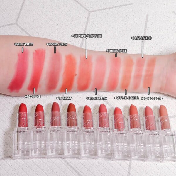 Son 3CE Soft Matte Lipstick Clear Layer Edition