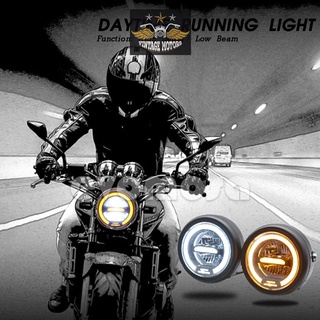 Đèn pha led ⭐𝑭𝑹𝑬𝑬𝑺𝑯𝑰𝑷⭐ Đèn pha led xe máy classic - Đèn pha kiểu dáng Su GN