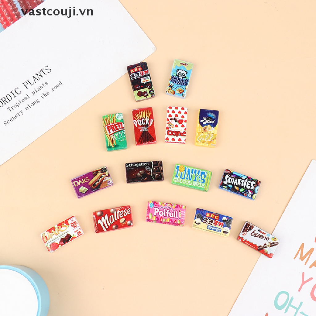 Set 10 Đồ Chơi Thức Ăn Siêu Thị Trang Trí Nhà Búp Bê