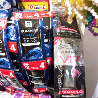 Dây tắm gội romano 14 - 16 gói