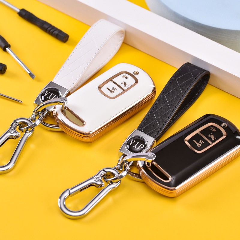 Vỏ TPU Bảo Vệ Chìa Khóa Cho Xe Mô Tô VARIO PCX125 / AB / LEAD / VARIO 150 / VISION 2019