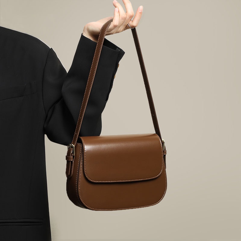 Túi xách nữ đẹp, túi đeo chéo đeo vai da mềm cao cấp đi chơi phong cách basic Superbag 348