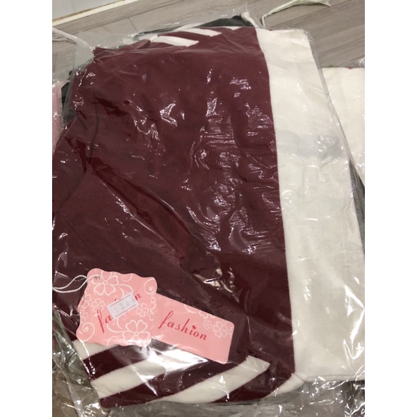 Áo khoác thun len có nón hàng QC xịn