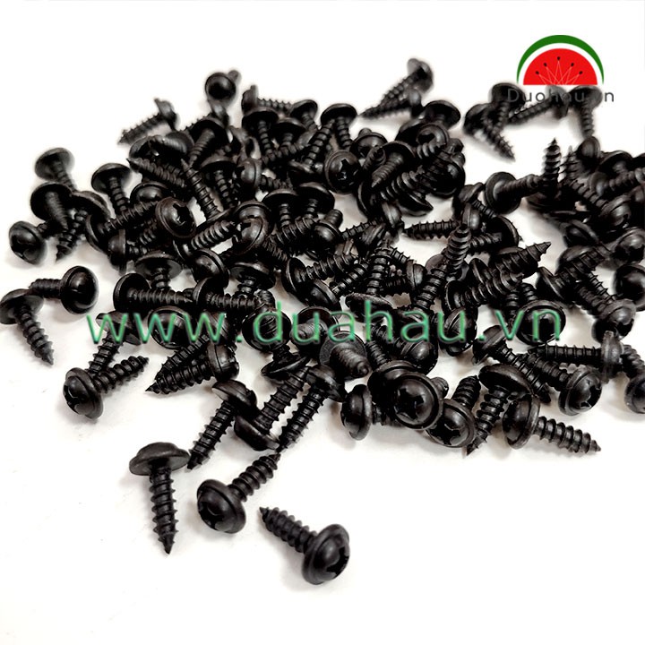Vit 3x10cm  Đầu + loại 1 Nhập Khẩu-màu ĐEN