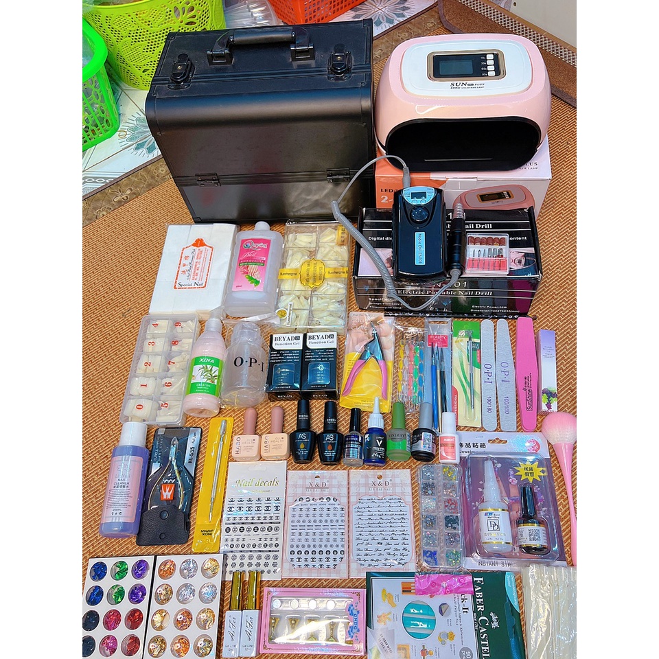 Combo Sét Nail Từ Cơ Bản Đến Nâng Cao,Sét Đầy Đủ Chuyên Mi Nail