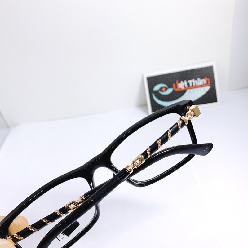 Gọng Kính Giả Cận Xoắn Xoắn Màu Đen | BigBuy360 - bigbuy360.vn