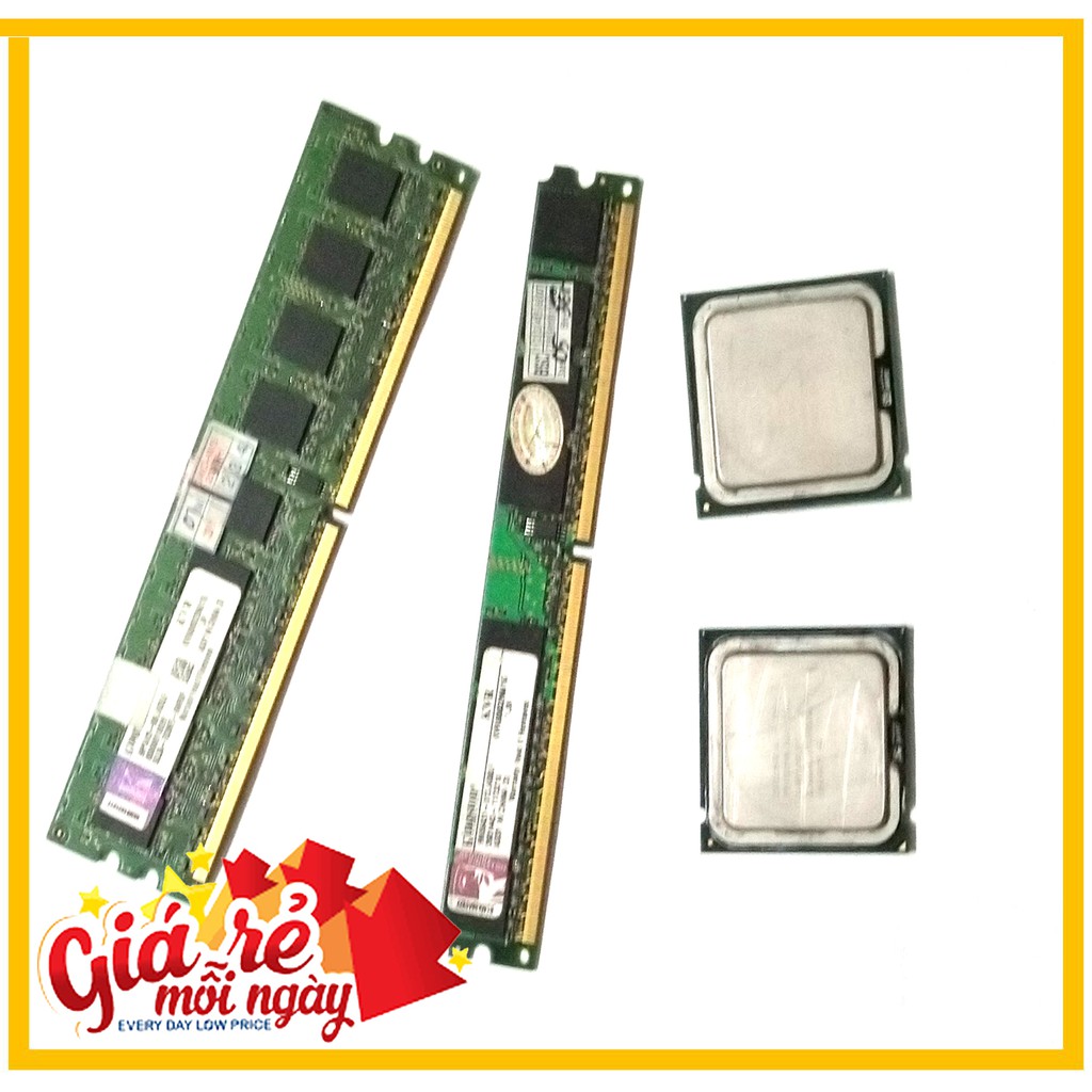 Combo nguồn 500W, Ram DDR2 1GB cho main 945, G31, G41