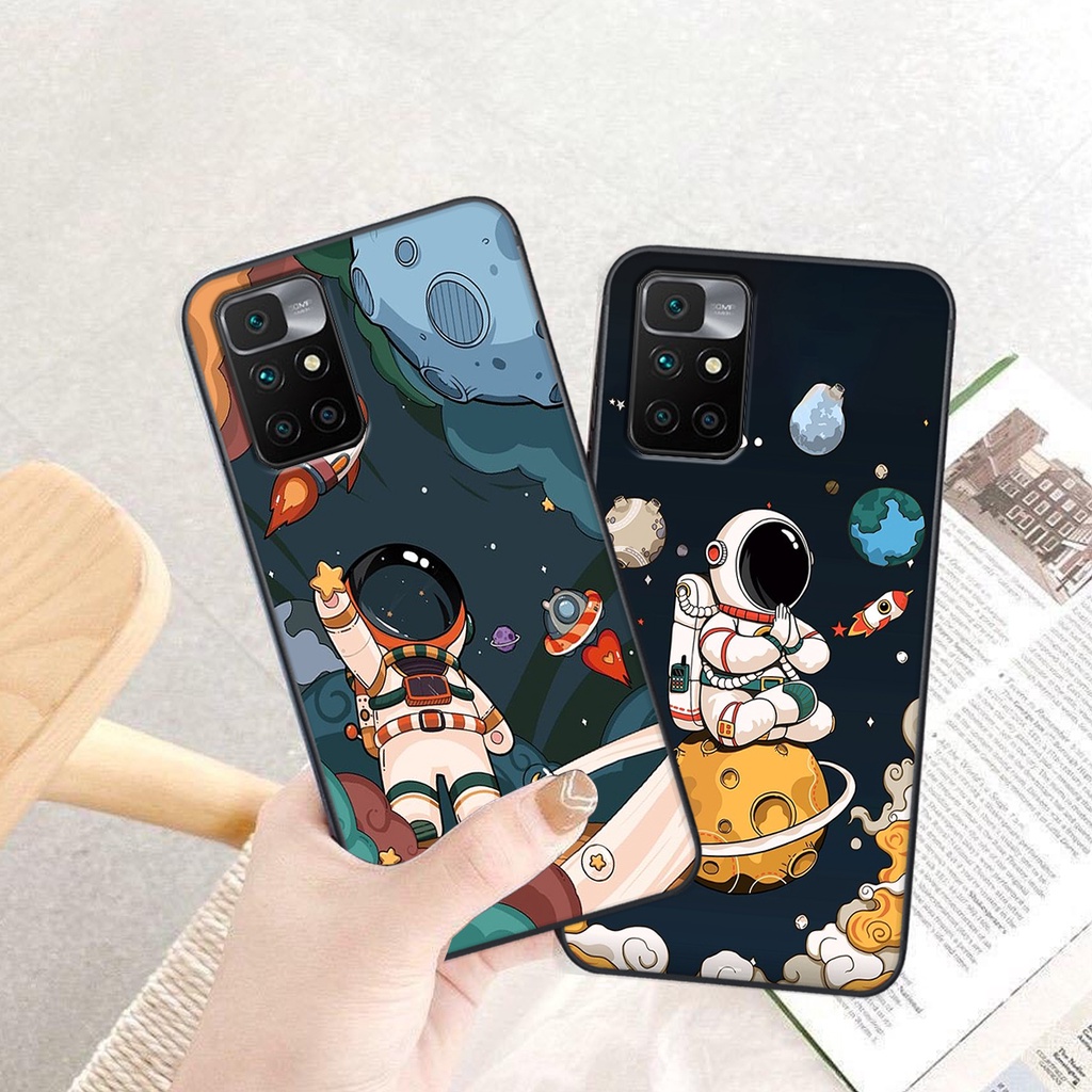 Ốp lưng Xiaomi REDMI 10 in hình Gấu nâu - hồng, Gấu Be@rick  cực CUTE, DỄ THƯƠNG