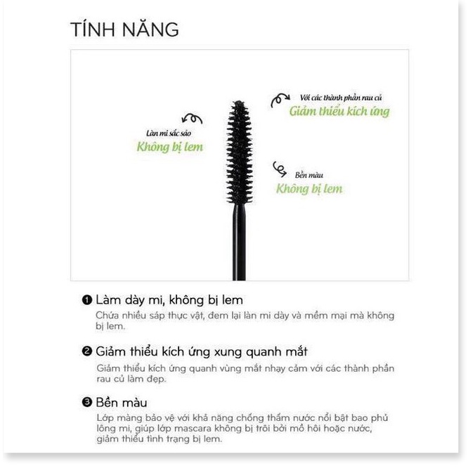 [Mã giảm giá shop] Chuốt Mi Missha 4D Mascara 7g