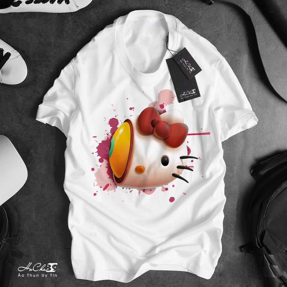 Áo MÈO KITTY Halloween  Độc Quyền - HoCha89 | Ảnh Thật - Vải Dày Đẹp - May Dây Cổ Hàng Xuất Khẩu