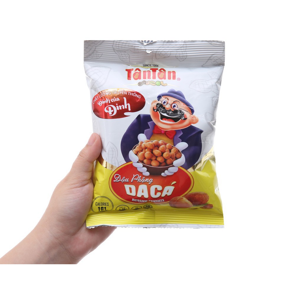 Đậu phộng Tân Tân gói 75g nước cốt dừa/da cá