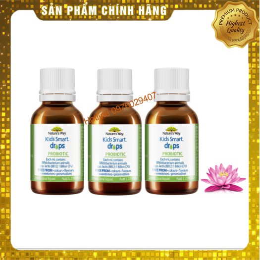 Natural’s Way Kids Drop Probiotic 💥CAO CẤP ÚC💥 Bổ sung men vi sinh cho trẻ sơ sinh và trẻ nhỏ