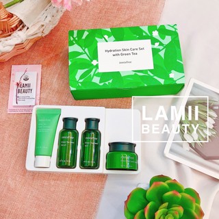Set dưỡng da INNISFREE HYDRATION SKIN CARE SET WITH GREEN TEA