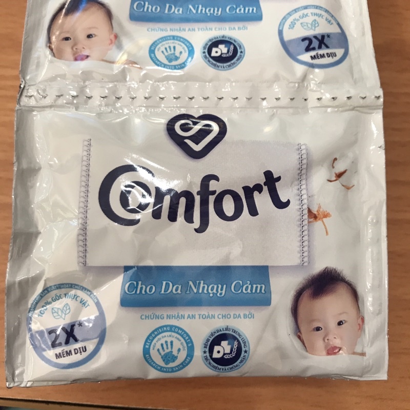 1 dây nước Xả Vải đậm đặc Comfort kháng khuẩn dịu nhẹ 1 gói 20ml