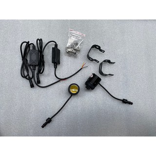 đèn led trợ sáng mini 2 màu pha trắng cos vàng chuẩn loại 1 BH 6 tháng đỗi mới