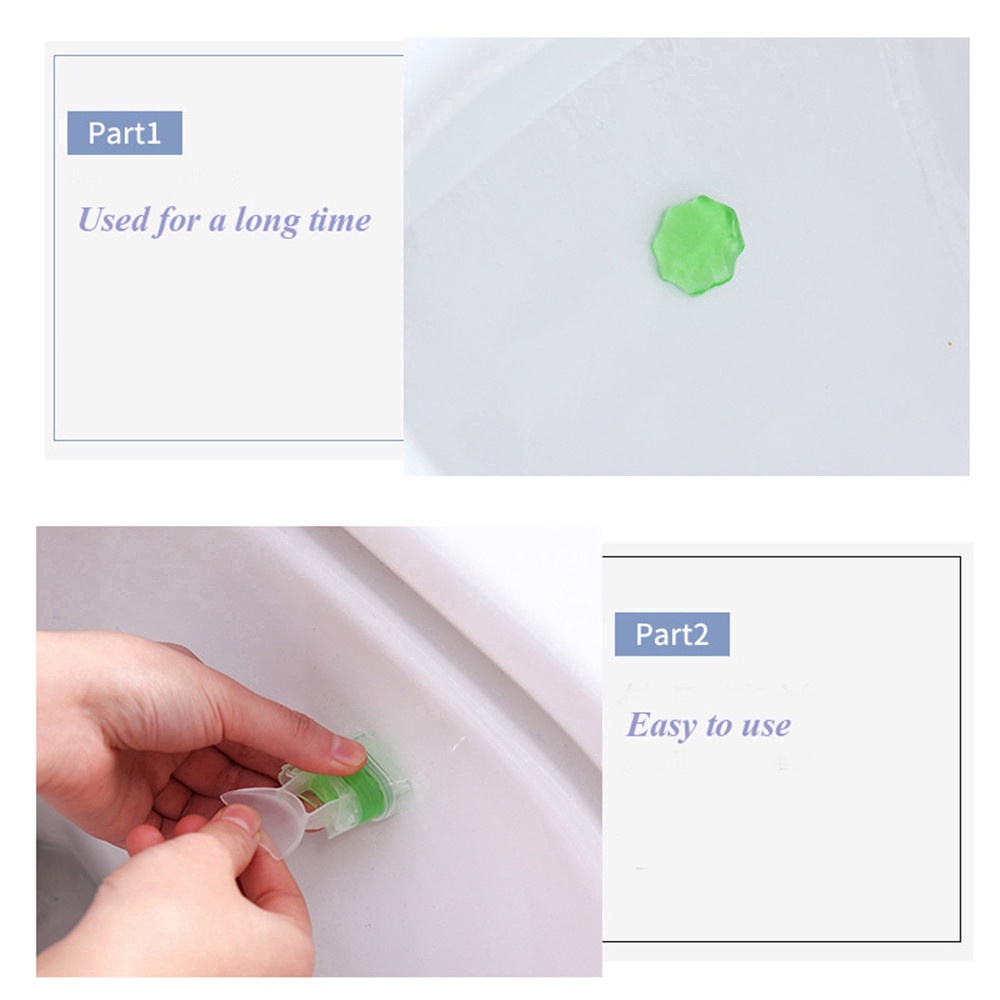 Gel Khử Mùi Toilet Hình Hoa Chống Mùi Hôi Không Để Lại Dấu Vết