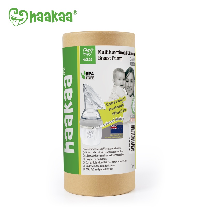 Cốc hứng sữa Gen.3 Haakaa | Dung tích 160ml và 250ml | Máy hút sữa silicon