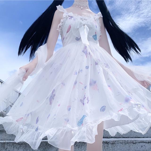 Đầm Thiết Kế Phong Cách Lolita Nhật Bản Độc Đáo Xinh Xắn