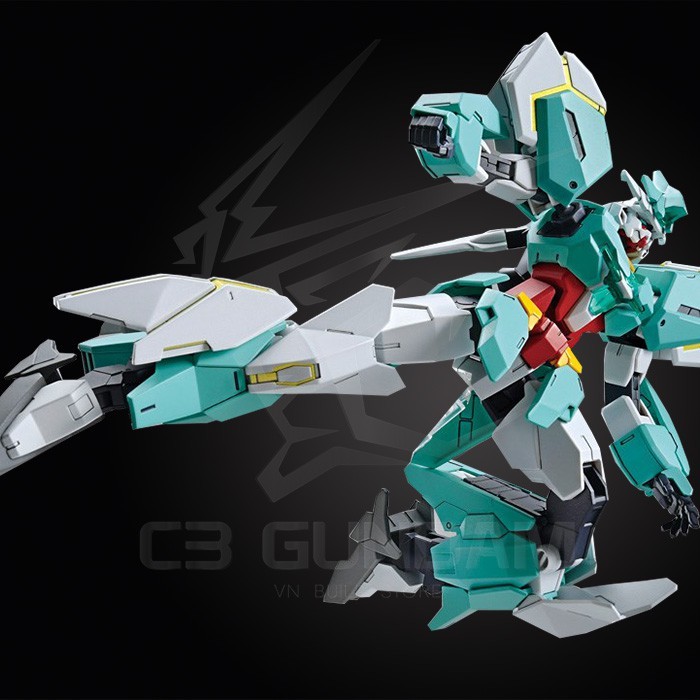 [CÓ SẴN] MÔ HÌNH GUNDAM BANDAI HG 031 1/144 NEPTEIGHT UNIT FOR URAVEN GUNDAM HGBD:R GUNDAM BUILD DIVER RISE