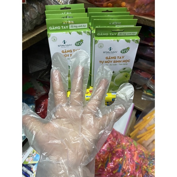 1 HỘP GĂNG TAY TỰ HUỶ