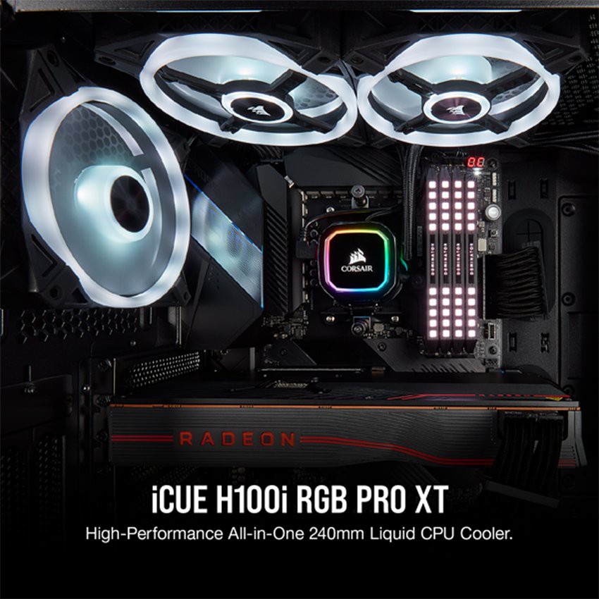 Tản nhiệt nước Corsair H100i RGB PRO XT ( CW-9060043-WW )