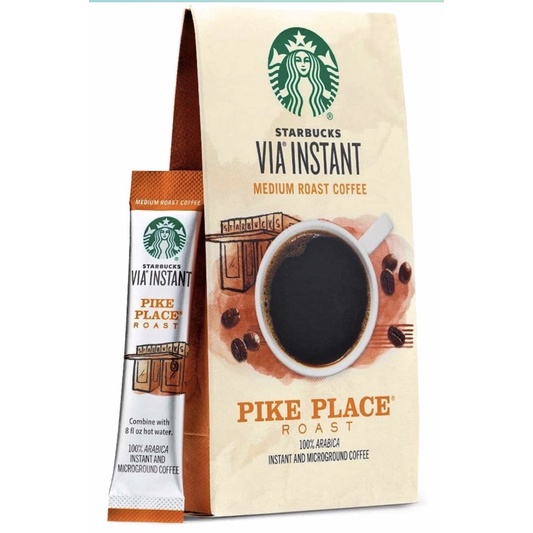 Starbucks Via Cà phê Hòa tan Gói đa dạng - Mỹ