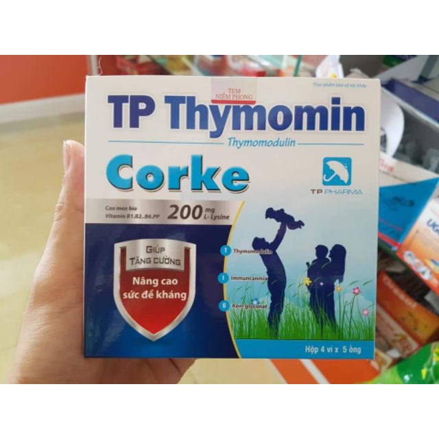 TP Thymomin - Thymomodulin 80mg Tăng cường sức đề kháng