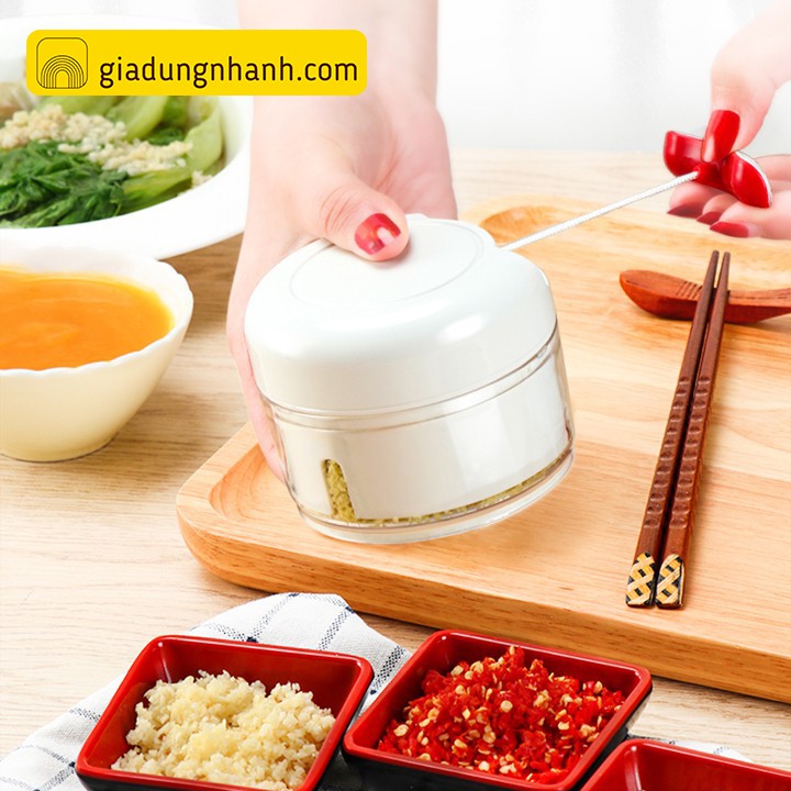 [VIP] Dụng Cụ Xay Tỏi Ớt Đa Năng Mini Food Chopper