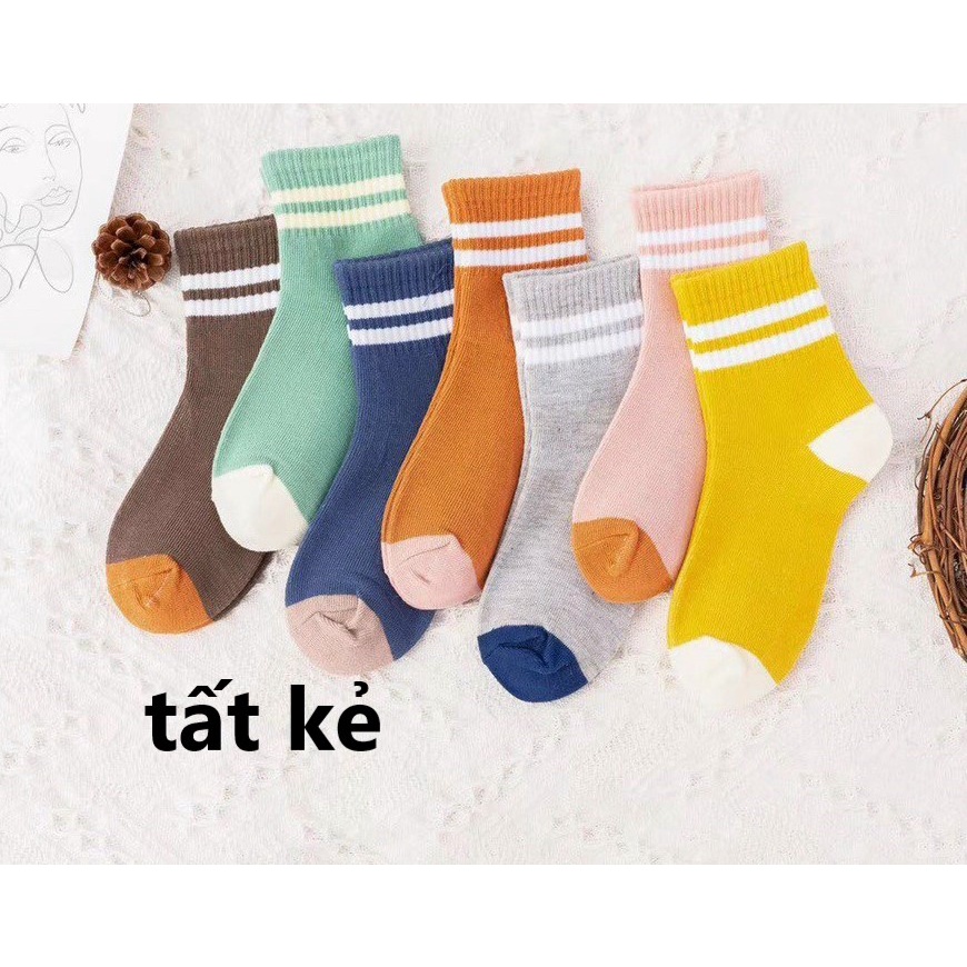 1 đôi tất len dày bé trai, bé gái size từ 1-6 tuổi