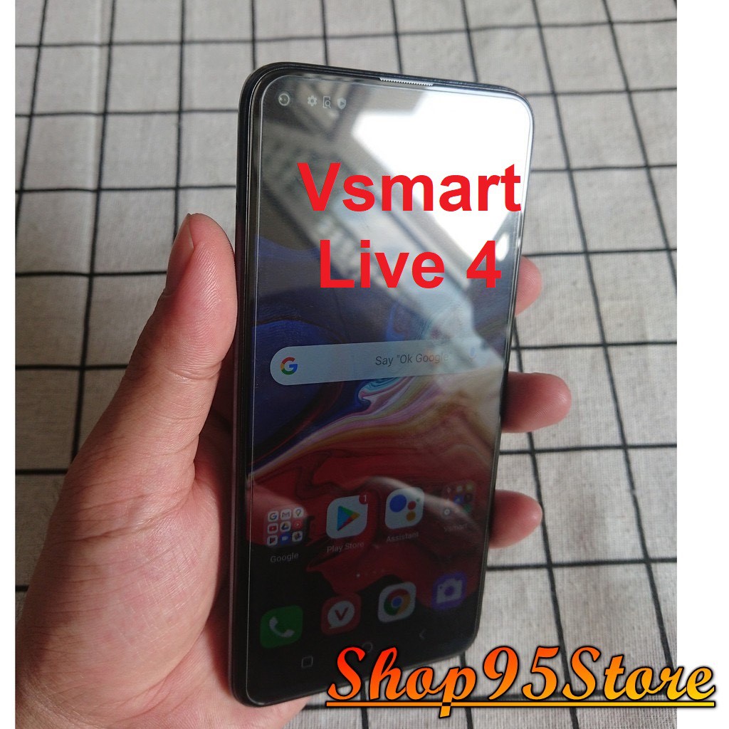 Cường Lực Trong Suốt Vsmart Live 4 Joy 1 Joy 2 Joy 4 Active 1 Active 3 Star 3 4 5 tặng keo chống hở mép