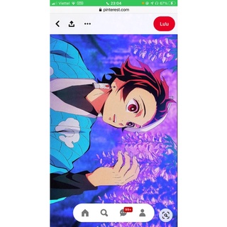 tranh anime 20x30