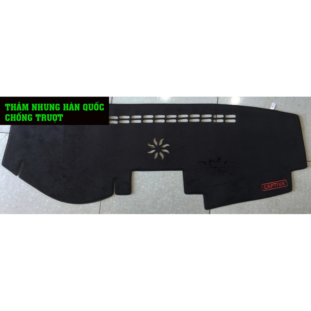 Thảm taplo  Chevrolet Captiva 2007-2021 - loại cao cấp