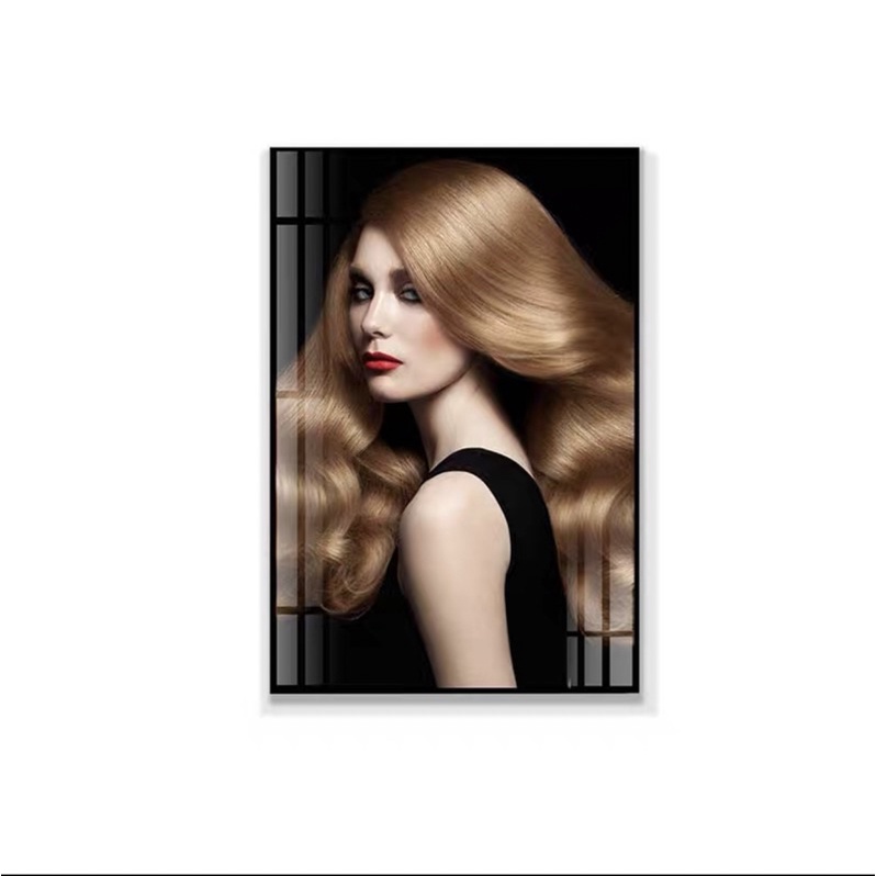 Tranh Tiệm Tóc Treo Tường Tráng gương Phòng Khách/ Ngủ/ Phòng ăn/ Nhà Hàng Khách Sạn Salon