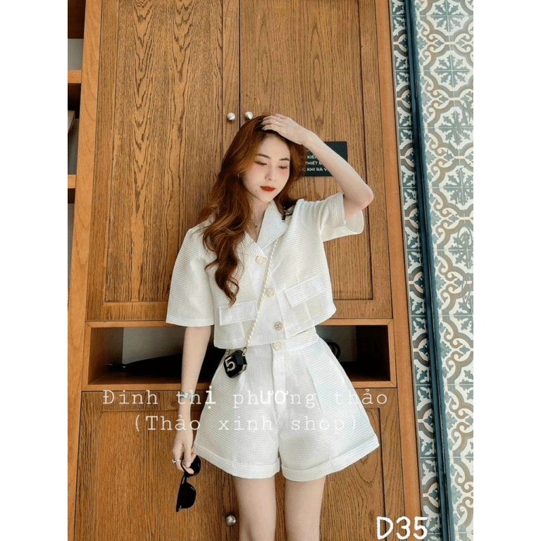 SÉT XỐP THÁI MÀU TRẮNG TINH KHÔI TRẺ TRUNG NĂNG ĐỘNG MẶC ĐƯỢC CÁC DỊP HÀNG CAO CẤP