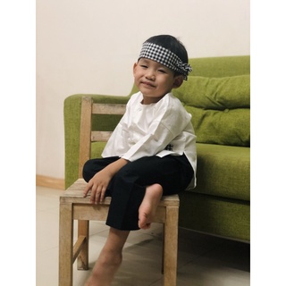 [TRI ÂN] Bộ Bà Ba Trẻ Em Size Nhỏ 7-12kg (Tặng kèm khăn)
