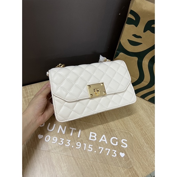 Túi xách nữ cao cấp khoá 4 đinh đeo chéo | Punti Bags